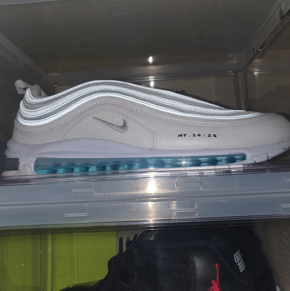 Nike Air Max 97 MSCHF x INRI Jesus Shoes - Picture 1 of 5
